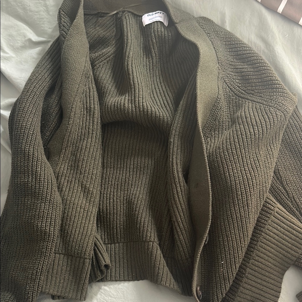 Olive Green Sweater